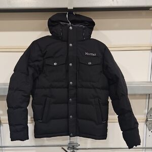 Marmot Men's Dark Puffer Jacket 700 Fill Duvet